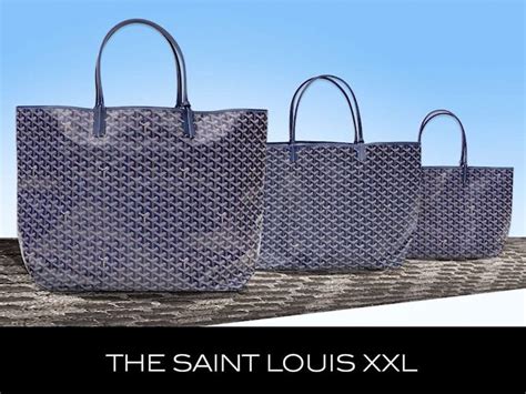 goyard saint louis mm|goyard st louis tote sizes.